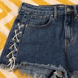 Brand new pacsun denim shorts